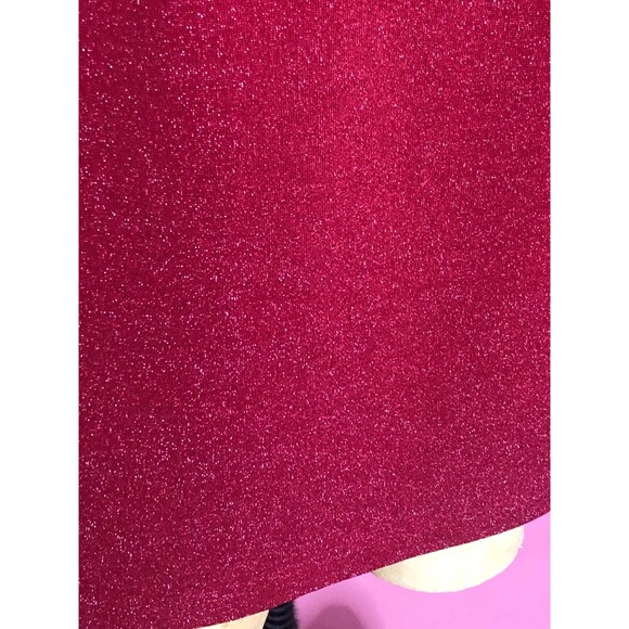 1990s-Y2K XOXO Dresses Red GLITTER, METALLIC, Sparkle, Cocktail Party Dress. S-M - Picture 7 of 10